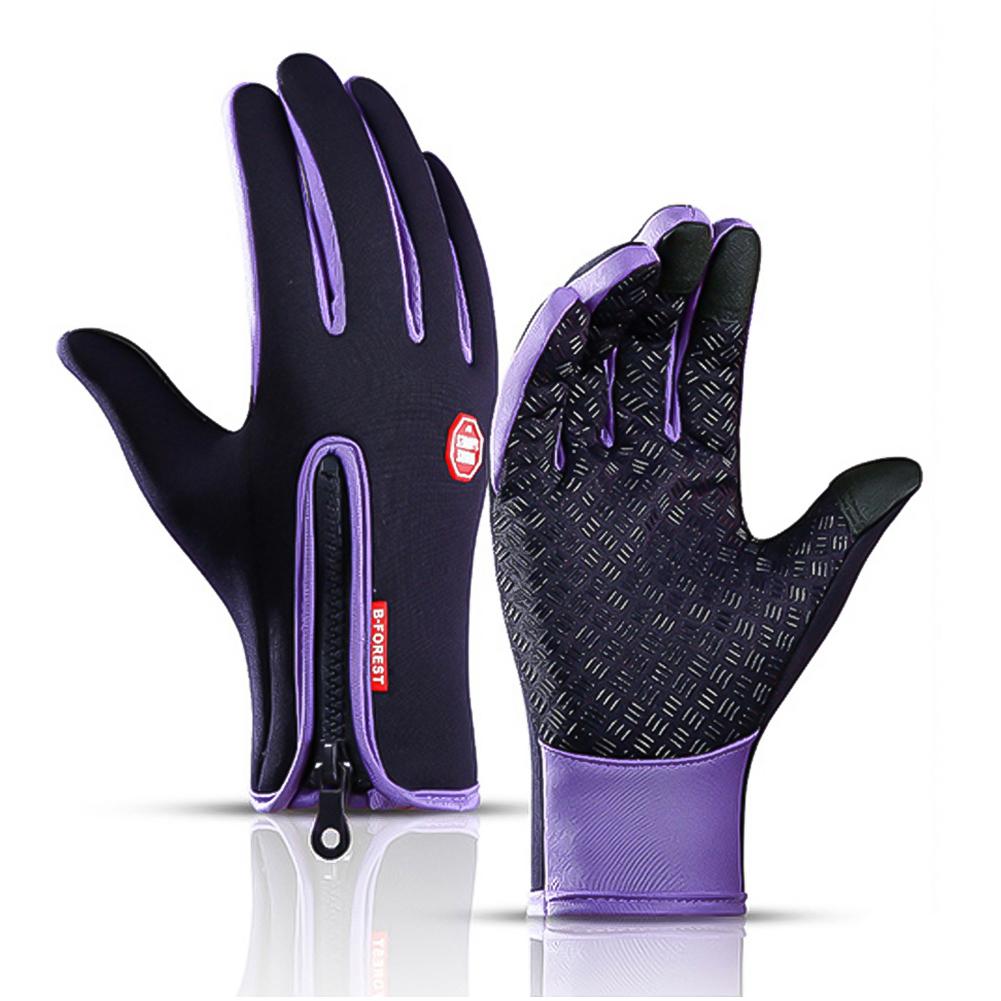 Bike Full Finger Gloves Winter Warm Men and Women Motorcycle Gloves Mountain Bike Gloves Bike Equipment