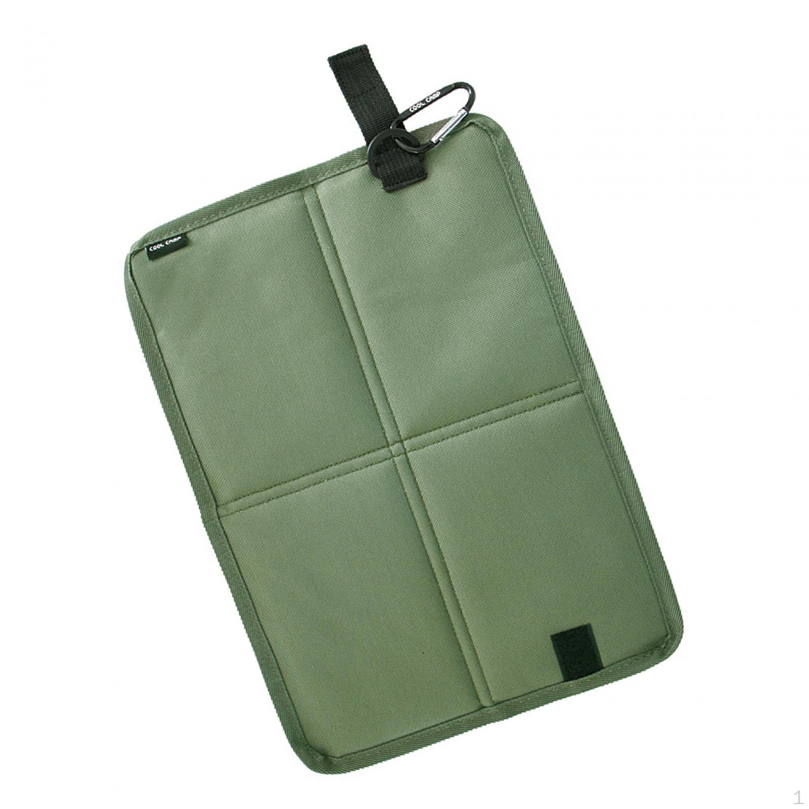 

Beach Chair Cushion Lounger Seat Pad Practical Sit Mat Folded for Yard зелений