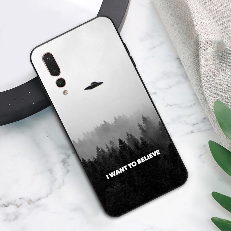 

The X Files I Want to Believe Case For Huawei Nova 10 9 SE 8i 11i 12i 12s Y60 Y61 Y70 Y90 Y72 Y73 Y91 P60 Pro P40 P30 Lite Huawei Nova Y61