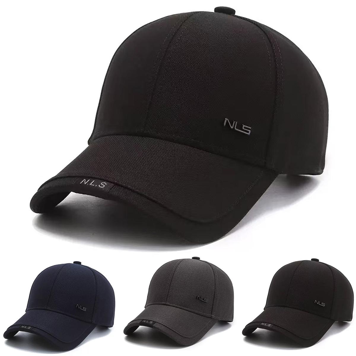Yiran Bag Women's Unisex Nls Embroidery Baseball Caps Spring Autumn Outdoor Adjustable Casual Hats Sunscreen Hat Sports Cap