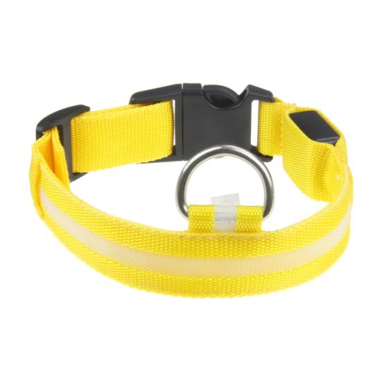 Luminous Pet Collar Tear Resistant Bite Resistant Accessory LED Flash Dog Collar