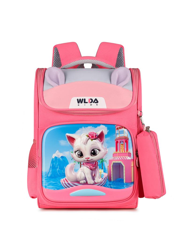 New children's backpack fashion weight reduction space bag large capacity cartoon primary school bag backpack