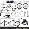 Classic 28" DIY Alloy Bicycle Model Toy Ornament