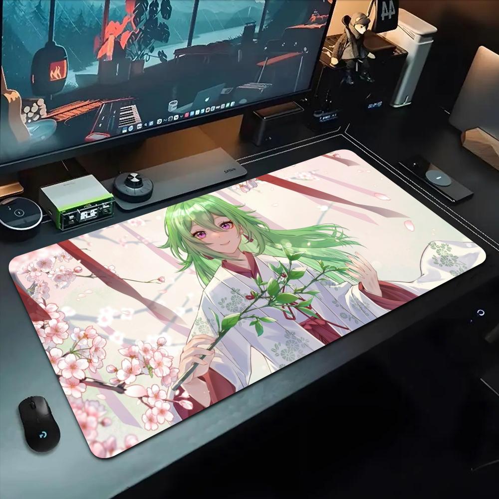 kuki shinobu Mouse Pad 500X1000 mm Large Gaming Mousepad Gamer XL Rubber Otaku Keyboard Pad Laptop Desk Mat