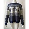 Christmas Sweater Women Christmas Deer Warm Knitted Long Sleeve Sweater Jumper Top Winter Autumn Pullovers