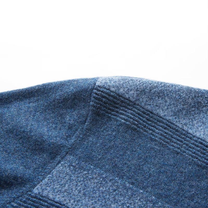 Hodo Men's 100% Pure Wool Crew Neck Pullover Sweater