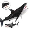 Plastic Big Shark Fish Model Wild Ocean Animal Statue  For Kids Children Birthday Gifts