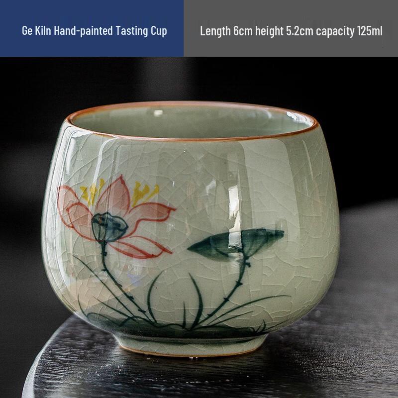 Shangqi Hand-Painted Blue & White Landscape Master Tea Cup