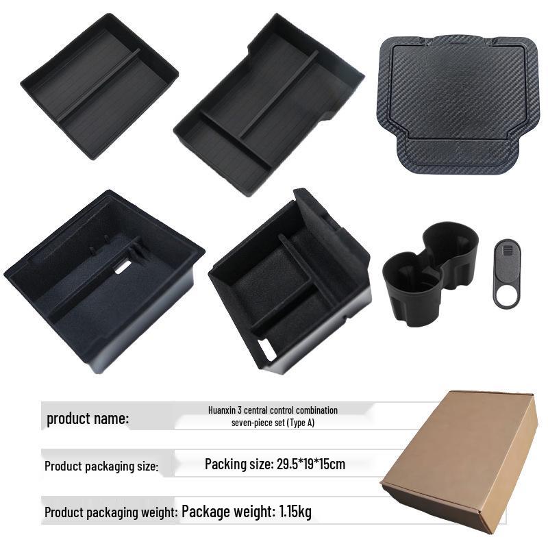 Tesla Model Y/3 Enhanced Central Console Armrest Storage Box