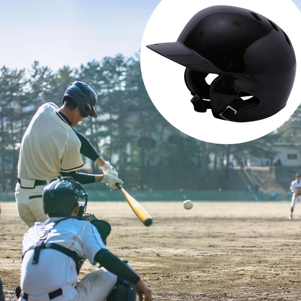 Baseball Batting Helmet Softball Headgear for Pitching with Ear Protection Kids