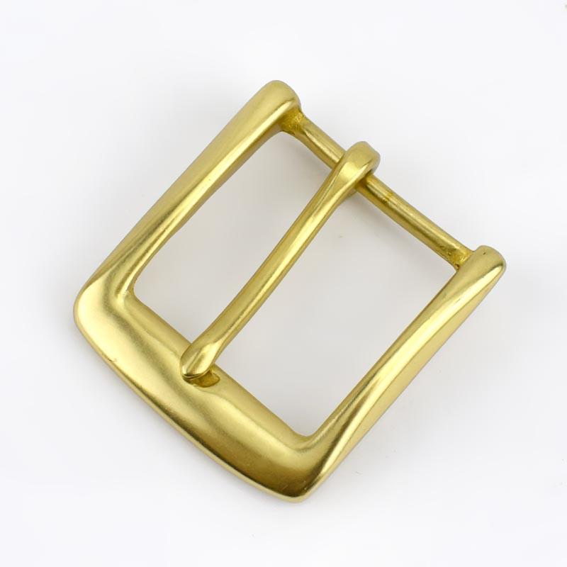 

Meetee 40 мм Цельнолитая Пряжка для ремня из чистой латуни Металлические Пряжки-булавки Головка для пояса 38-39 мм Ремней DIY Кожаное ремесло Джинсовые аксессуары 40mm