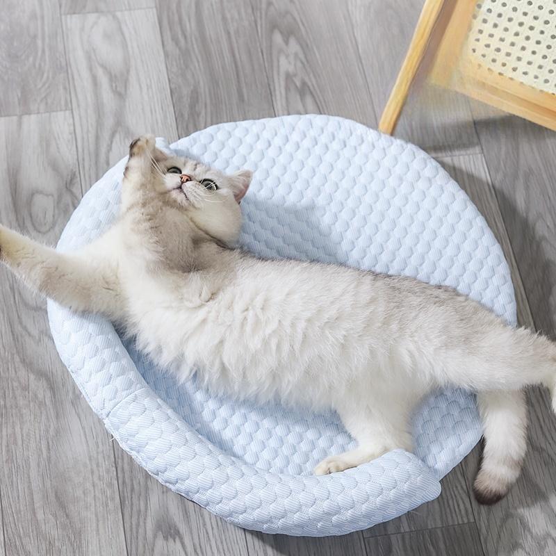 Summer Cat Ice Bean Mat Cold Cat Mattress With Cooling Bite And Scratch Resistant Pet Bed Suitable For Medium Sized Dog