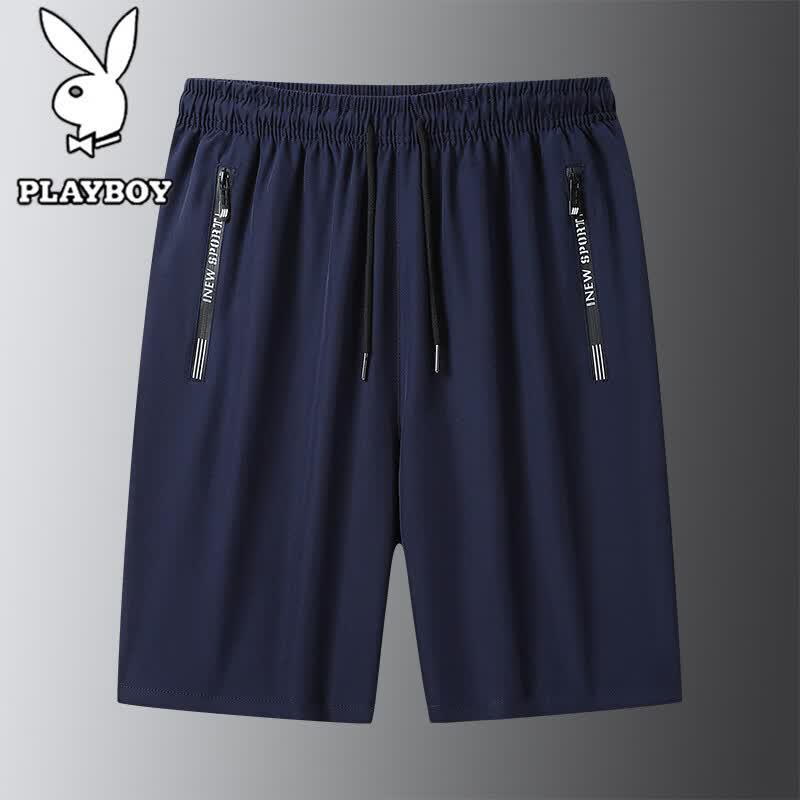 PLAYBOY Men s Summer Quick-Dry Casual Shorts 4XL