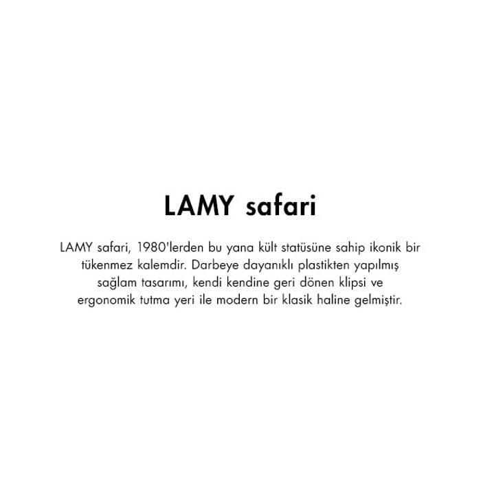 Lamy Safari Fountain Pen F Fine Spring Green LD0SG-F
