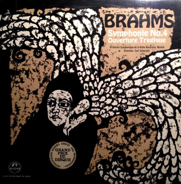 

LP Record JOHANNES BRAHMS - SYMPHONIE-ORCHEST - Symphonie No 4 - Ouverture Tragique M2249 Guilde Internat 1963 Japan Classical Used