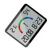 Magnetic Digital Alarm Clock Display Screen Battery Powered Temperature Hygrometer Electronic Ultra Thin Bedside Desk Clock