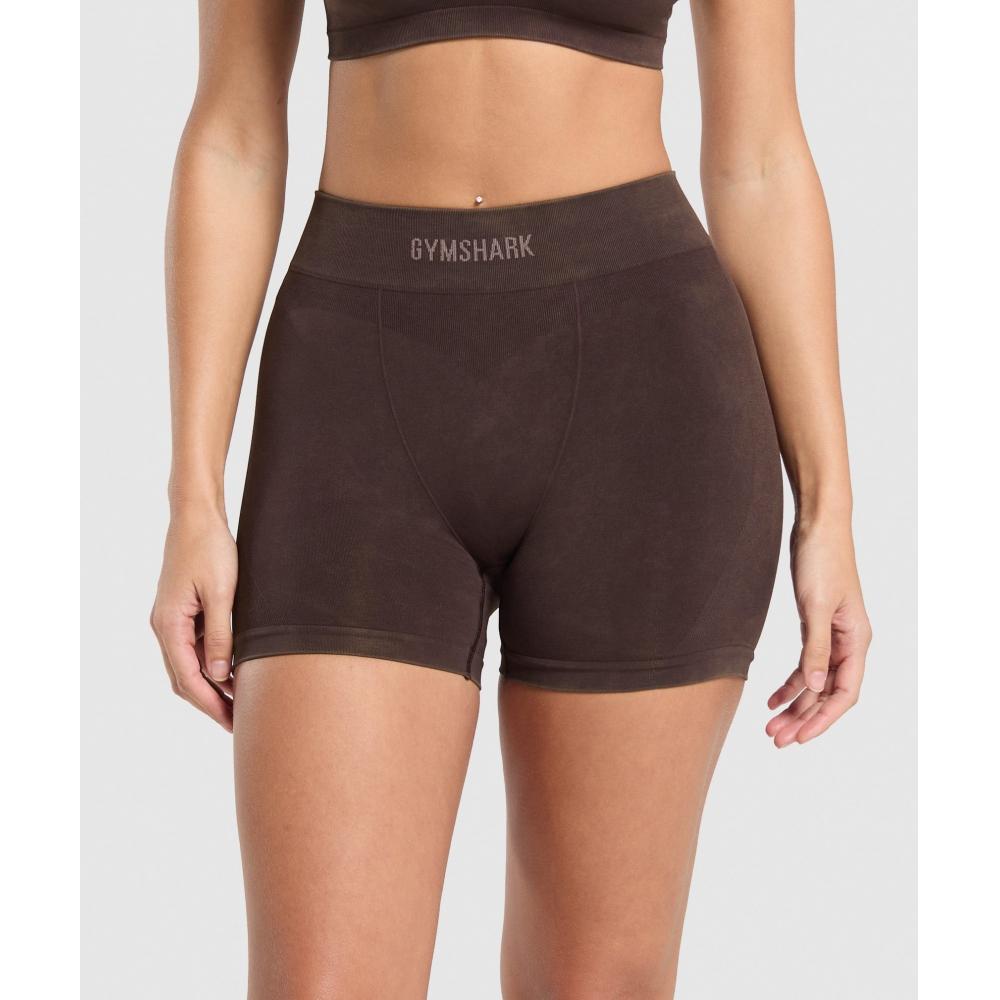 

Gymshark Бесшовные боксерские шорты Heritage Brown B6a7i Ncs7
