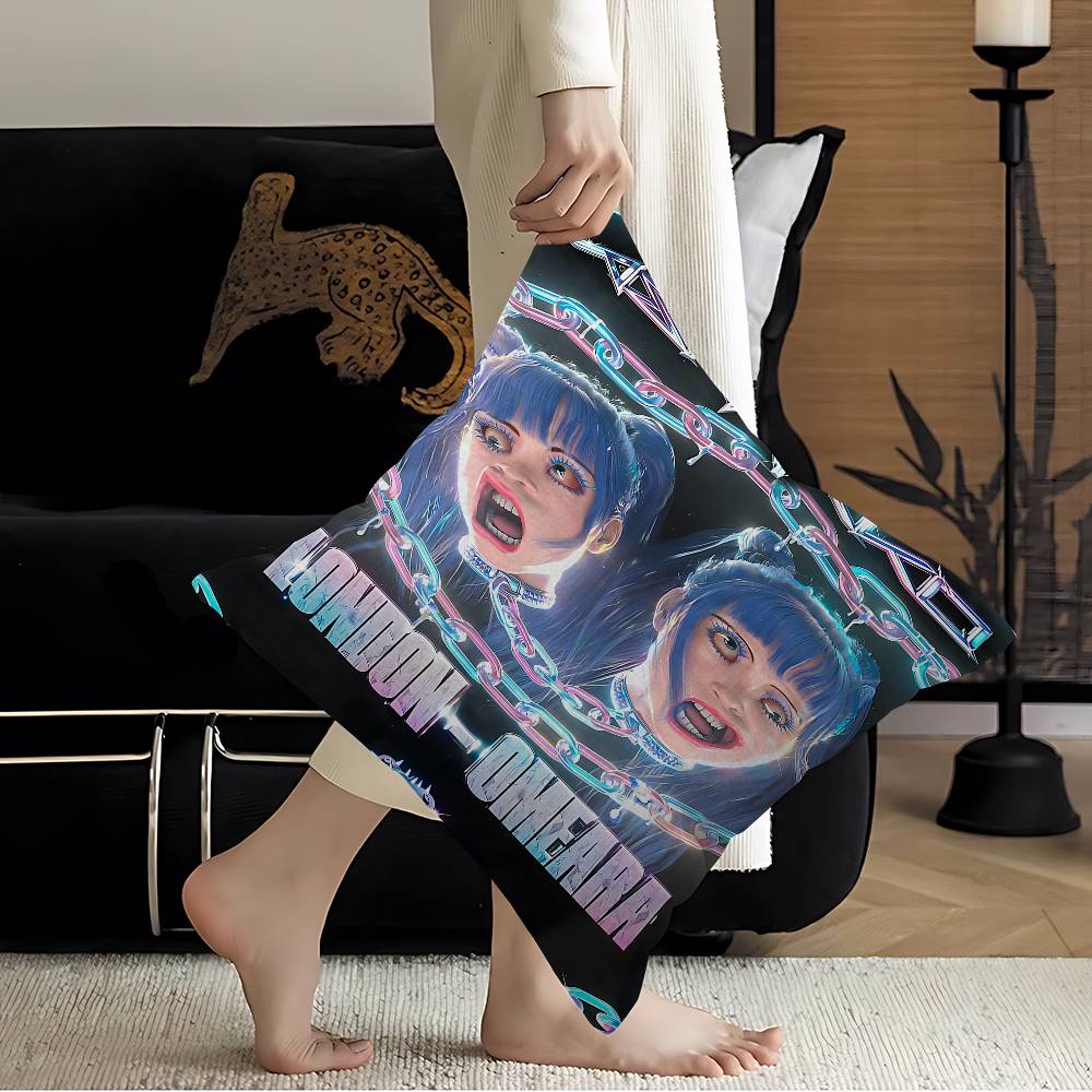 Ashnikko Rapper Pillow Cushion Cover Pillowcase Living Room Sofa Home Decor