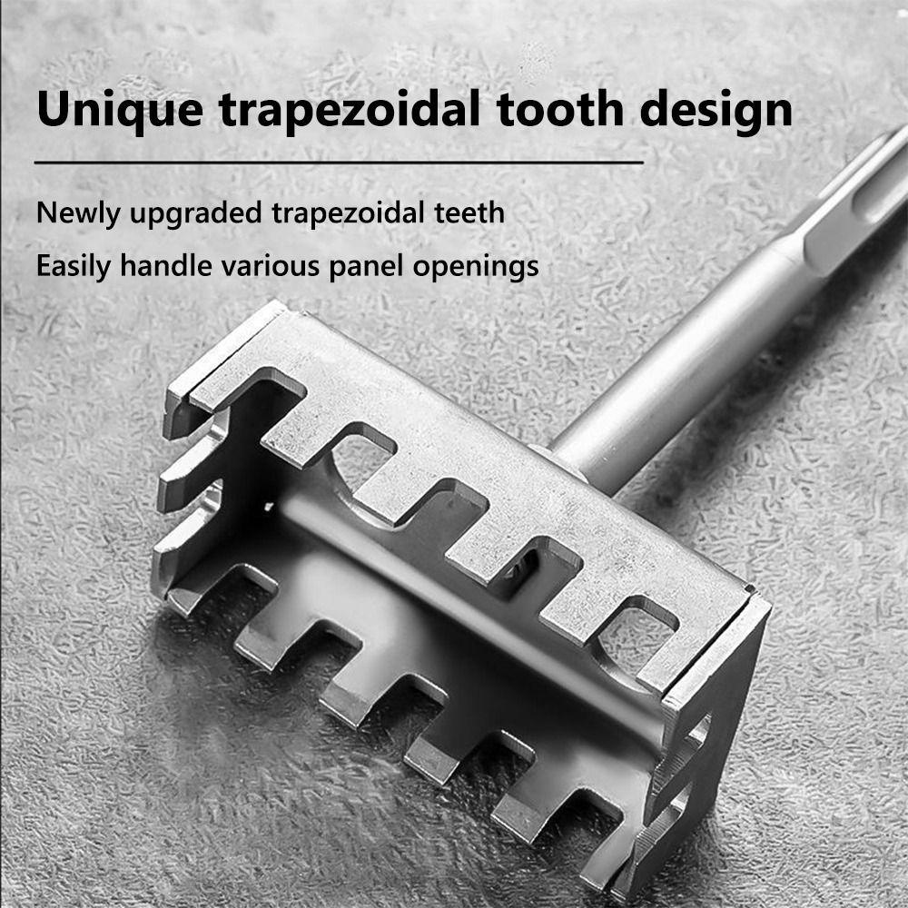 Portable Square Hole Punch Multi-function Rectangle Slot Tool Concrete Hole Bit Square Hole Socket Sloter