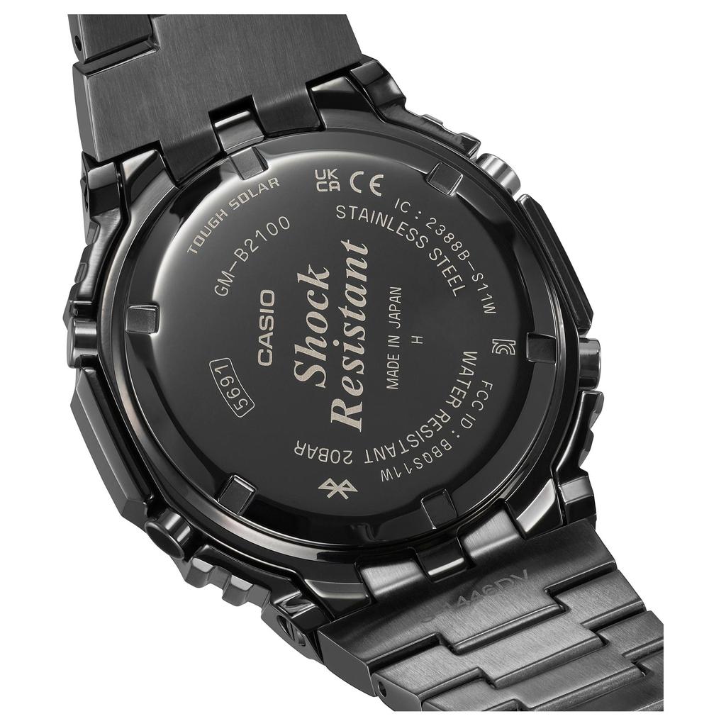 Casio Herren Vollmetall-Serie Schwarze Uhr GM-B2100BD-1A GM-B2100BD-1A