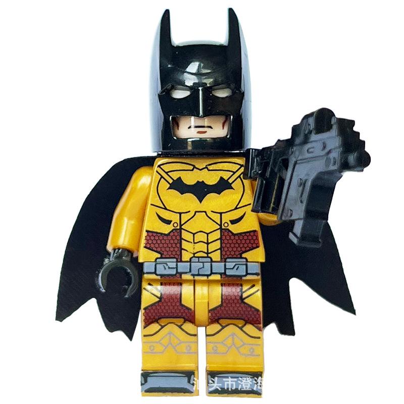 Ninja Warrior Superhero Doll With Weapon Single Building Block Assembly Toy