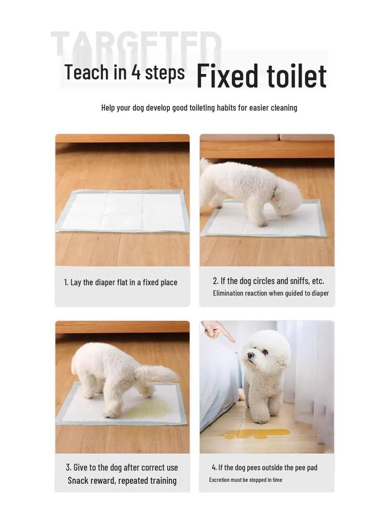 Thickened Deodorizing Pet Pee Pads: Absorbent Puppy Training & Cat Disposable Diapers