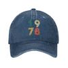 Personalized Cotton Born In  Vintage Birthday Gifts Retro Baseball Cap Outdoor Men Womens Adjustable Dad Hat Summer