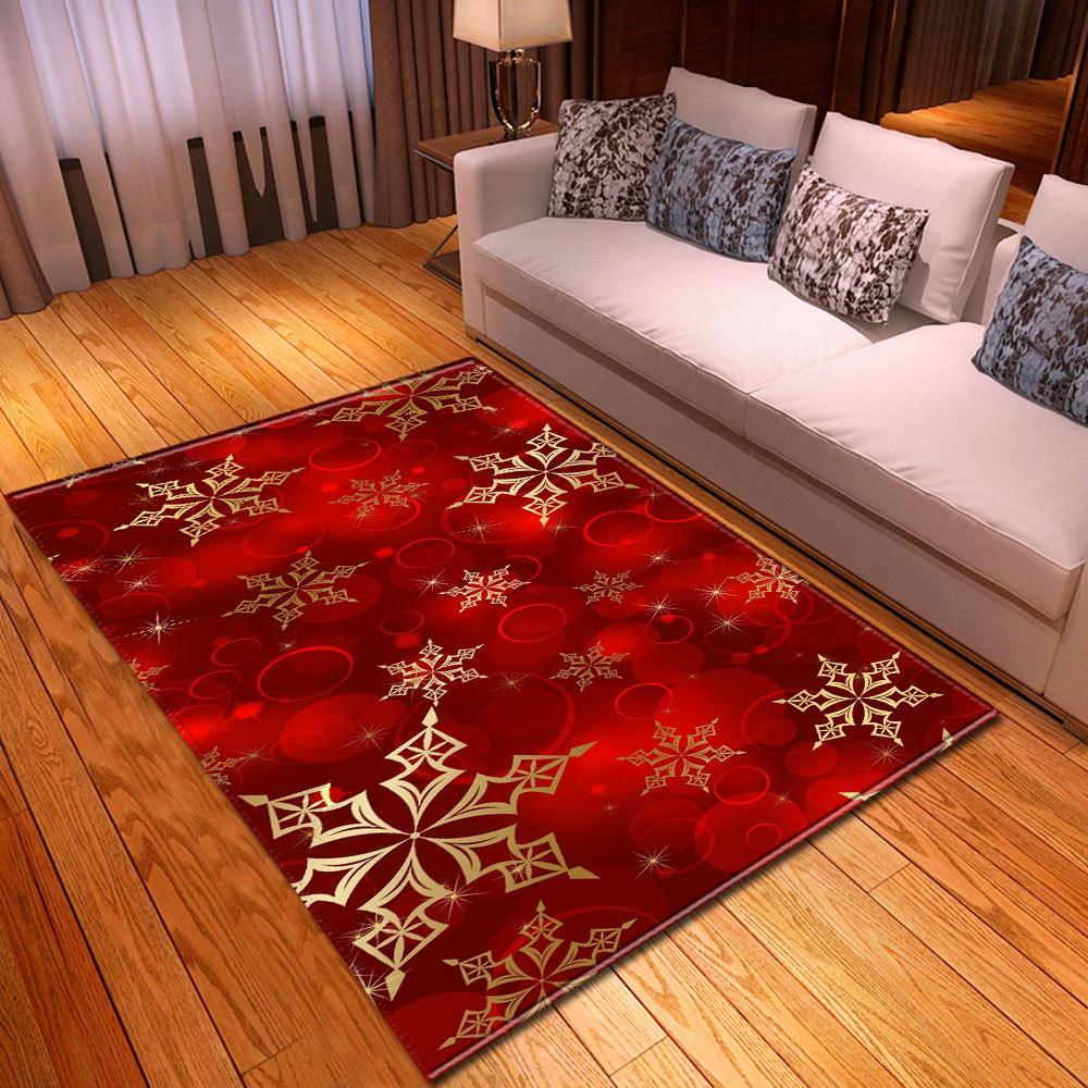 Christmas Living Room Floor Mat Bedroom Dining Room Carpet Carpet Doormat