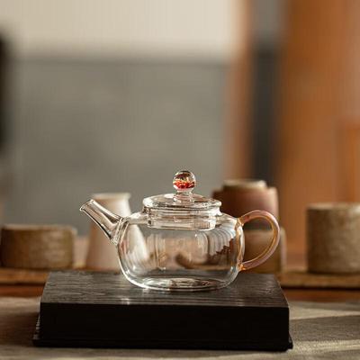 Diller 230ml Small Glass Teapot with Filter