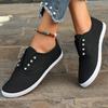 Fashion 2025 NEW Women's Casual Flat Bottom Plus Size One Step Outdoor Soft and Comfortable Single Shoes Women's Shoes