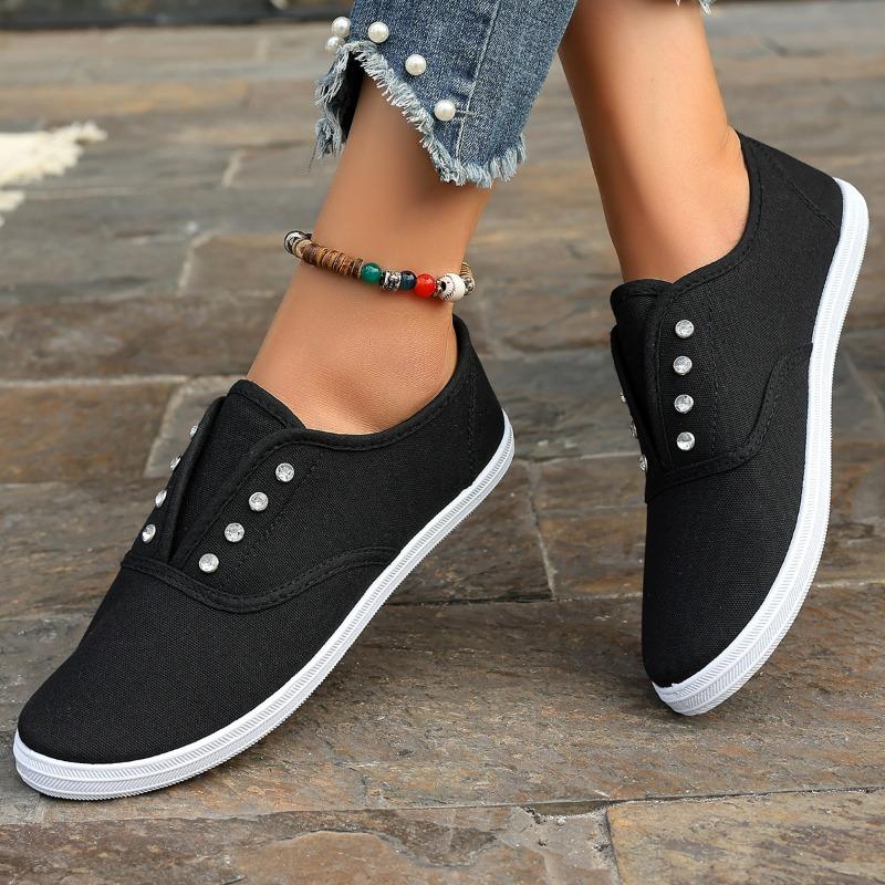 Fashion 2025 NEW Women's Casual Flat Bottom Plus Size One Step Outdoor Soft and Comfortable Single Shoes Women's Shoes