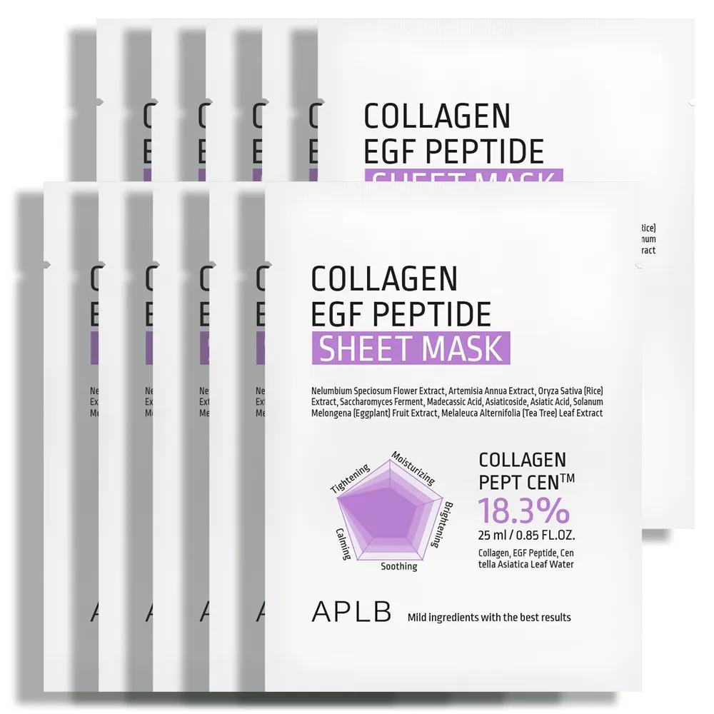 APLB Collagen EGF Peptide Sheet Mask 25ml*10ea