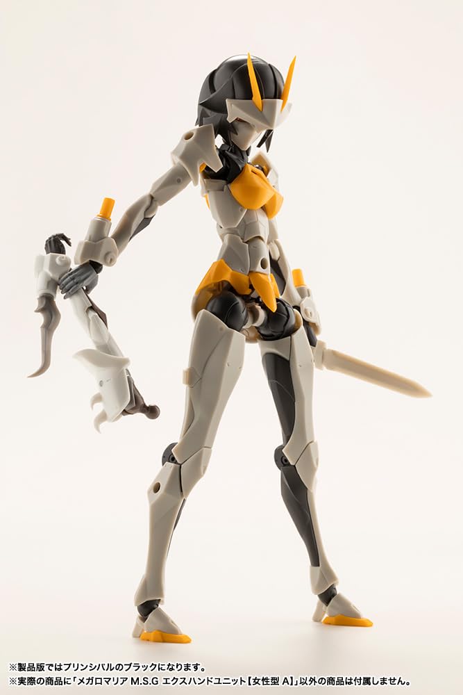 Kotobukiya Infinite Encounter Megalomaria Megalomaria M.S.G Ex-Hand Unit [Female Type A] Total length approx. 13mm Non-scale Plastic Model