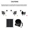 Solar Propelled Ventilation Fan ABS Plastic Detachable Plan Exemplary For Greenhouses Hydroponics Offices