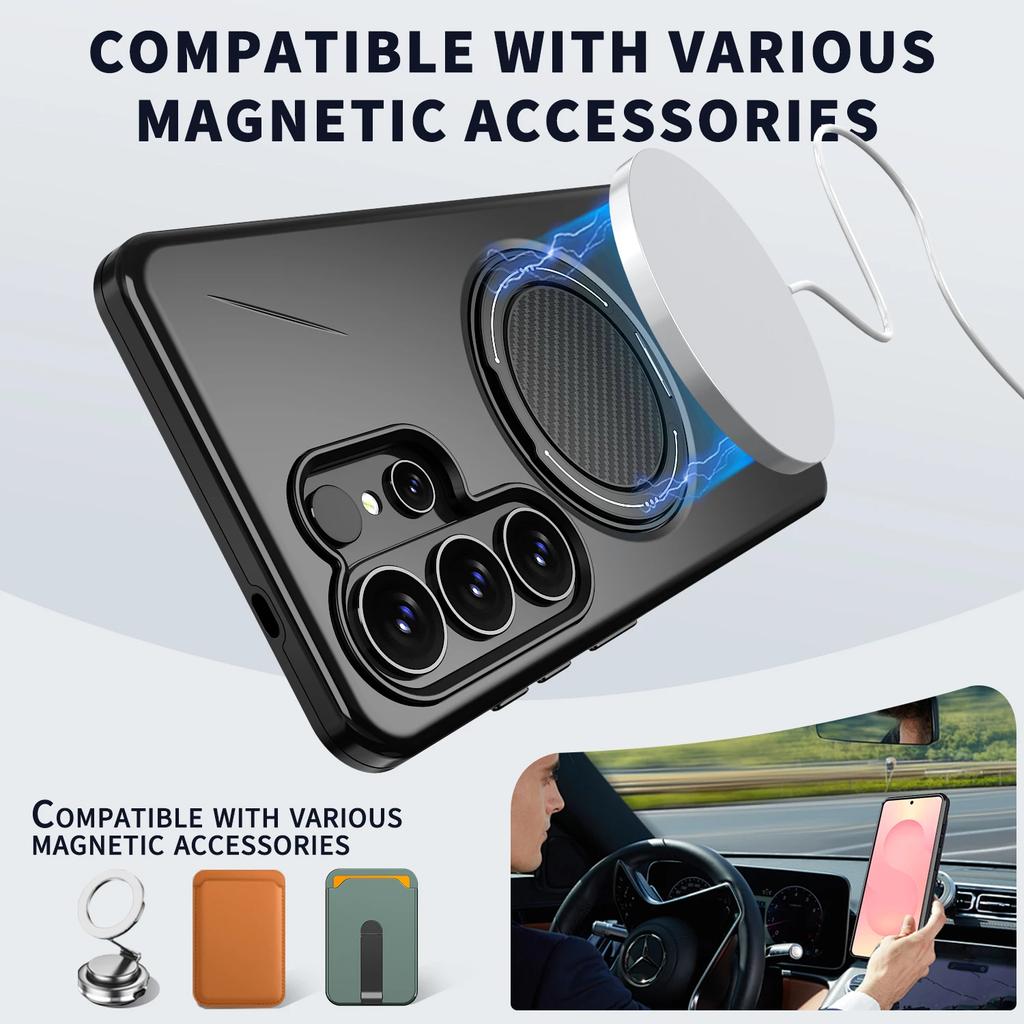 Twardy uchwyt Pokrowiec na telefon Etui na telefon dla Samsung Galaxy S25 FE A17 5G S23 Ultra S24 Plus A56 A36 A16 A15 A35 A55 A14 A26
