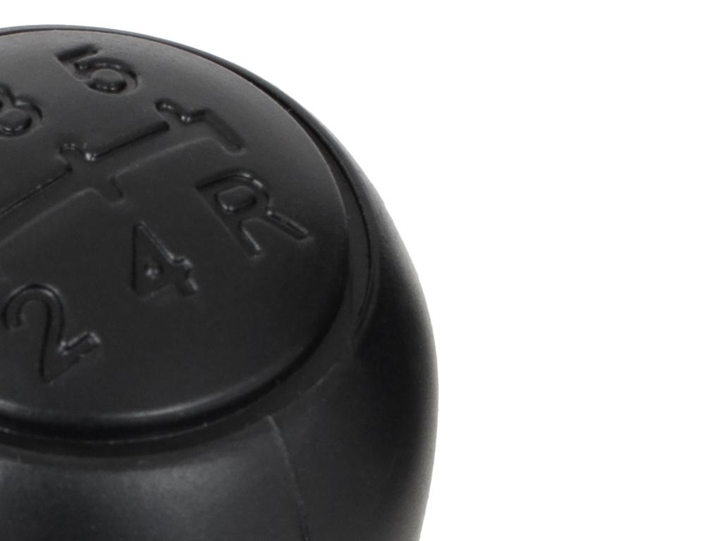 Fiat Panda II 03-12 Gear Shift Knob Black & Boot 5 Speed