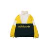 Originals Colorblock Logo Half-Zip Sports Jacket for Men, Yellow