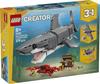 LEGO Creator Shark and Treasure Chest Toy, Birthday Gift, Building Blocks, for Boys and Girls, Ages 8, 9, and 10, Elementary School Students, Animal C