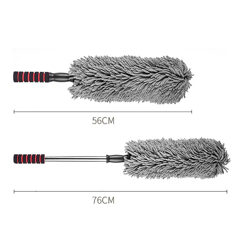 Microfiber Car Duster Telescopic Duster Portable Vacuum Car Wash Wet Car Cleaning Supplies Brush, Duster, Mop, Cleaner, Long, Supplies, Mopping,