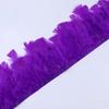 Feather 10-15Cm Large Flat Cloth Edge Stage Clothing Material Turkey Feather Cloth Belt Car Doll Diy Decoration