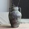 Retro Wabi-Sabi Zen Pottery Vase for Home and Hotel Decor