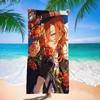 Cute Anime Bungo Stray Dogs Microfiber Blanket Quick Drying Beach Towels Oversized Printing Super Absorbent Pool Towel Blanket