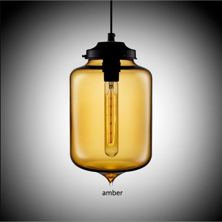Modern Minimalist Glass Chandelier E27/E26 LED Living Room Kitchen Clothing Store Loft Balcony Lighting