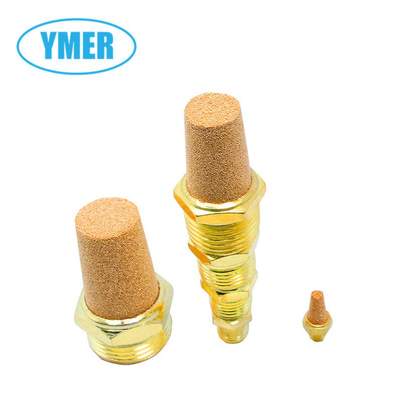 YMER Copper Pneumatic Exhaust Muffler Silencer Filter Element BSL-01/02/03/04/06