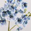 21 Heads Artificial Phalaenopsis Branches Real Touch 2 Fork Artificial Butterfly Orchid Flower Handmade Realistic