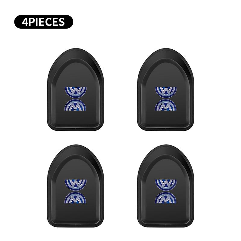BSU1 Car Ashtray Car Sticker 1/2/4Pcs Car Styling Hooks Interior Storage Holder For Volkswagen CC R-Line GTI T5 Golf T-ROC R Polo GTD ib2
