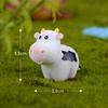 Micro-landscape Moss Ornaments Cute and Adorable Cows Garden Bonsai Decorative Small Ornaments Resin Handicrafts