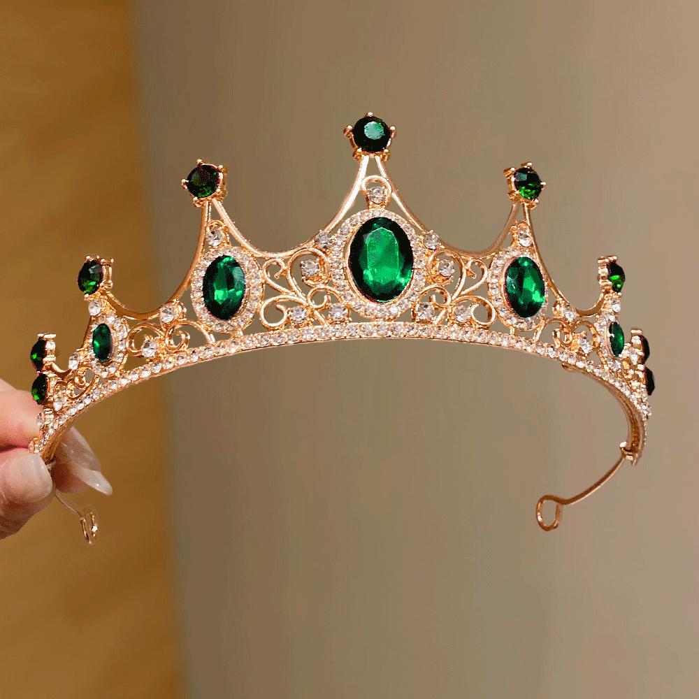 Multi- Premium Crown 1 Piece Set for Cute Girls Birthday Gift Party Show Essential Stylish Accessory