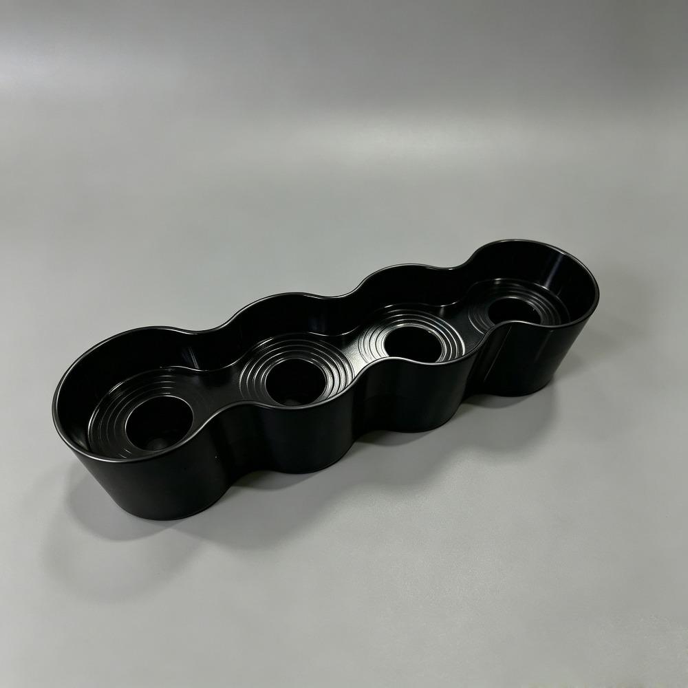 3D Printing Condiment Tube Rack Wave Shaped Ketchup Tube Fixing Shelves Refrigerator Storage