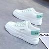 Little White Shoes Women's 2025 New Spring and Autumn Platform Shoes Korean Version of Versatile Trend Casual Women's Shoes Sports Board Shoes Women